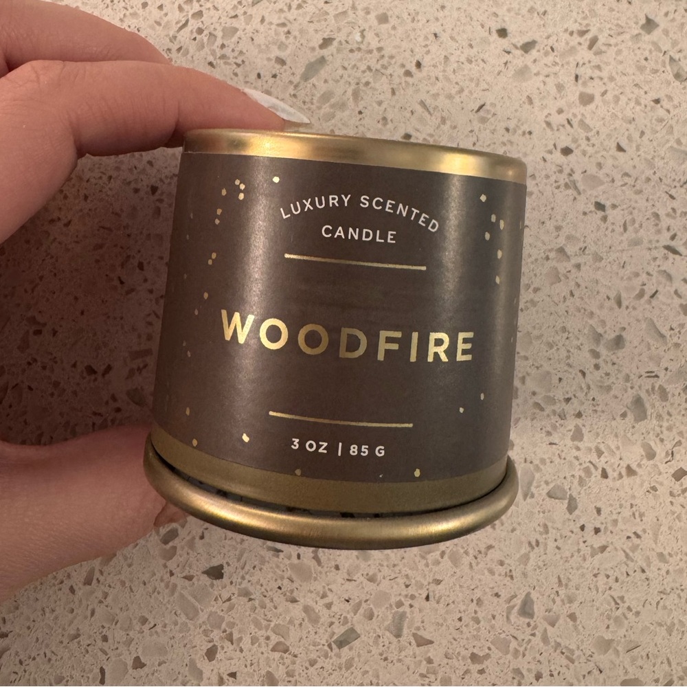 Woodfire Luxury Scented Candle